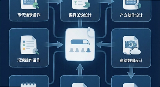 通讯录备份与恢复操作流程示意图