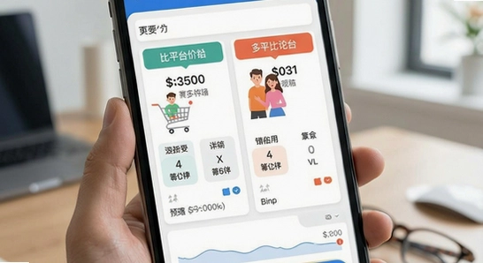 多平台比价与补贴领取场景