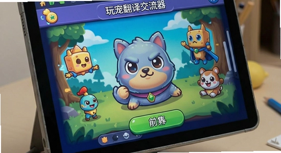 670*360玩宠翻译交流器界面展示