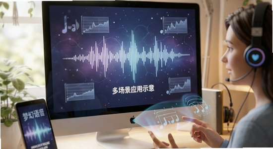 梦幻语音多场景应用示意