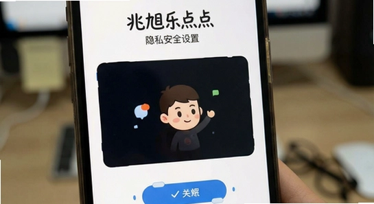 兆旭乐点点隐私安全设置页面
