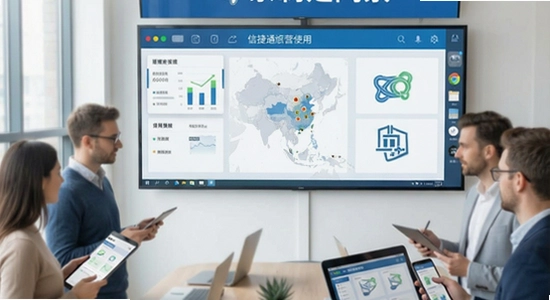 信捷通多场景经营使用示意图