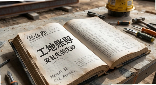 工地账本安装失败怎么办