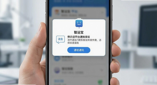 智运宝平台收不到推送通知