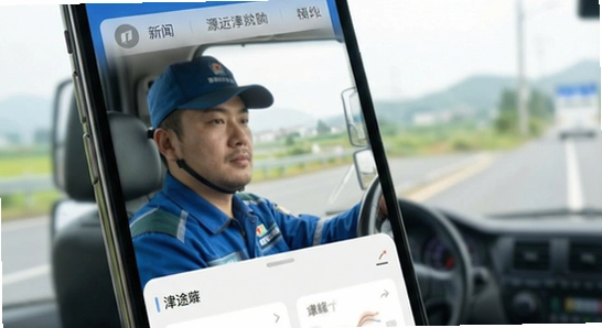 津途恒运司机app界面展示图