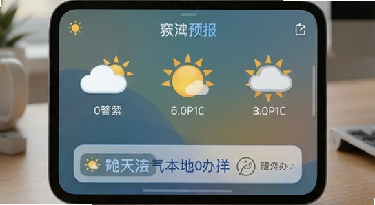 本地天气专家预报桌面小组件不刷新解决办法