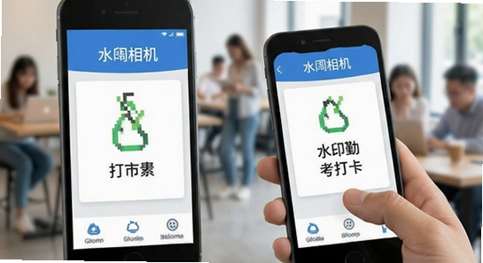 水印相机定位考勤打卡多场景应用