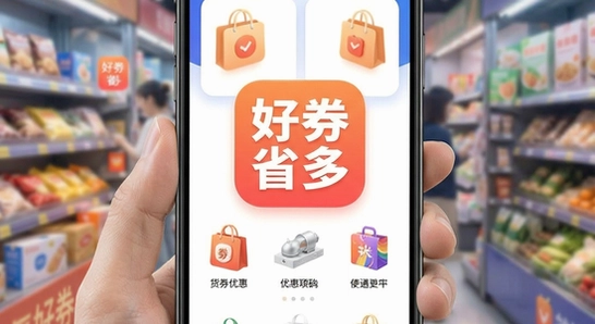 好券优惠货省多app省钱购物界面展示