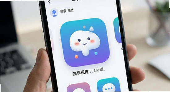 独享视界应用主界面展示