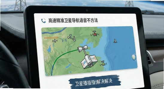高速精准卫星导航语音不播报解决方法