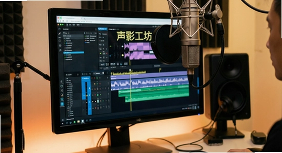 声影工坊多场景应用录音剪辑展示