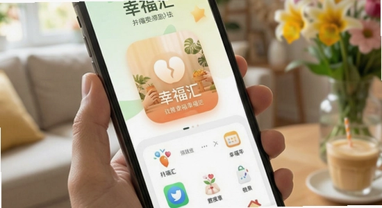 幸福汇app界面展示