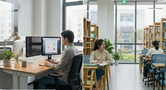 kuaimen壁纸办公与校园场景使用图