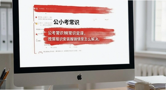公考常识安装报错怎么解决