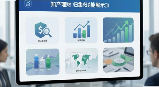 知己理财资产归集功能展示图