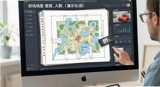 好规划多场景使用人群展示图