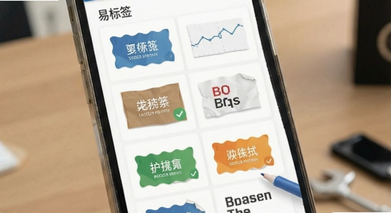 易标签多场景应用示意图
