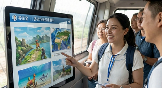 导游带团宝多场景应用展示