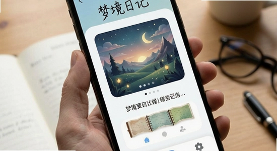 梦境日记应用界面展示