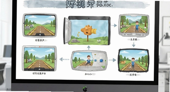 670*360的多场景使用好视多示意图