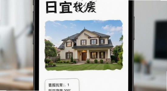 日宜找房app界面展示图