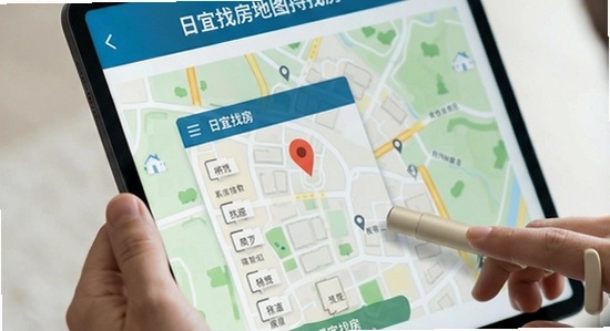 日宜找房地图找房场景图