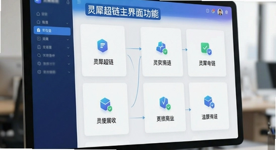 灵犀超链主界面功能展示图