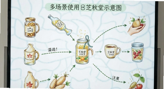 多场景使用芝秋堂示意图