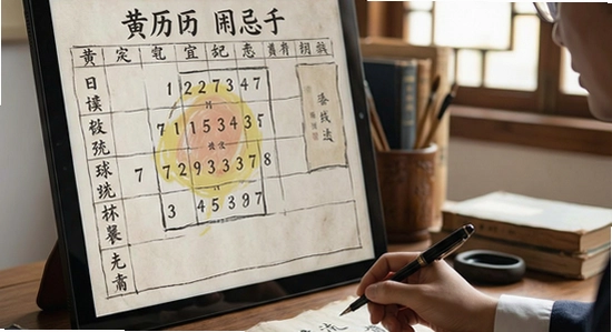 黄历宜忌查看场景展示