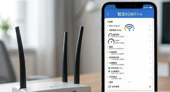 智连5GWiFi测速不准或诊断报告异常怎么处理