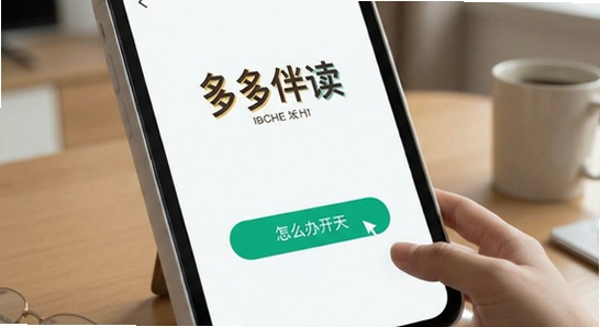 多多伴读安装后打不开怎么办