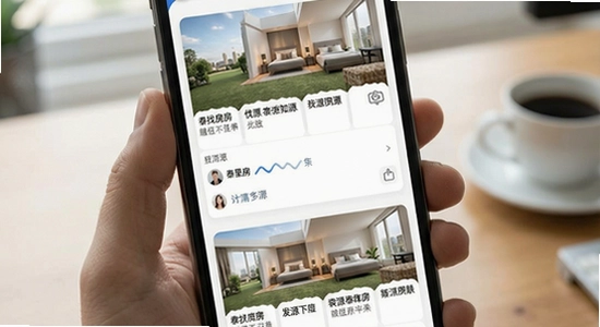 泰找房app房源列表界面展示
