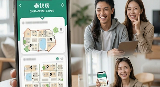 泰找房多场景使用人群展示