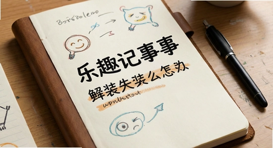 乐趣记事本安装失败怎么办
