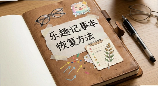 乐趣记事本笔记恢复方法