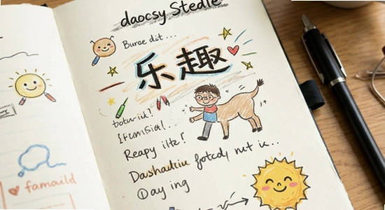 乐趣记事本界面截屏