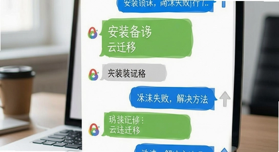 聊天记录备份云迁移 安装失败 解决方法