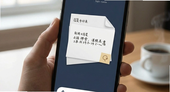 匿名信应用界面展示图