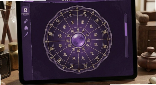 紫薇星盘大师排盘界面展示