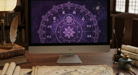 紫薇星盘大师多场景使用展示