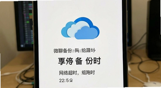 微聊备份云端 备份失败 网络超时 解决