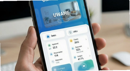 UWANT HOME应用主界面功能展示图
