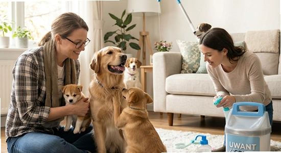 UWANT HOME养宠家庭与多场景清洁应用图