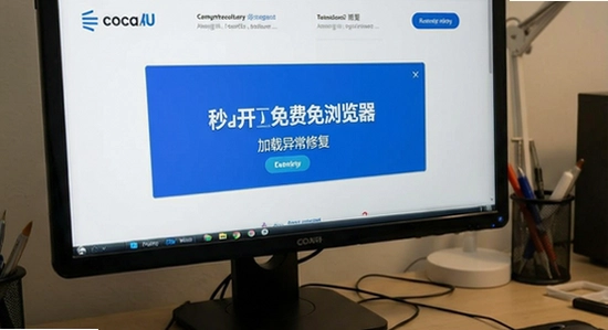秒开免费浏览器网页加载异常修复