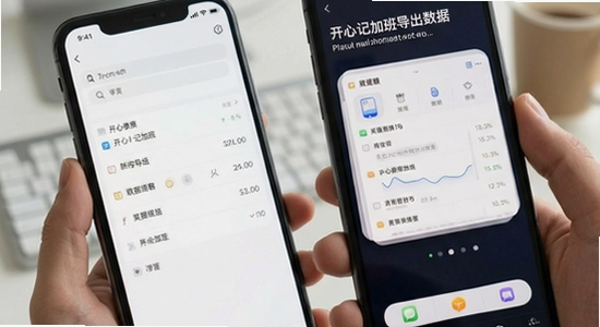 开心记加班导出数据换手机怎么恢复