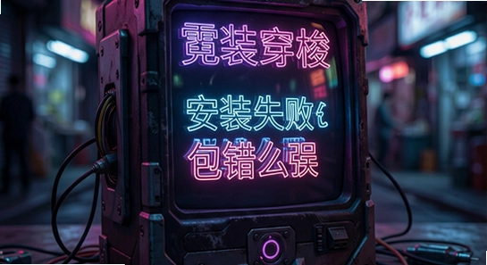 �޺紩��װʧ�ܽ�����������ô��