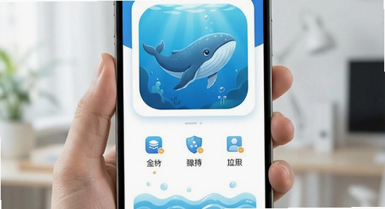 邻享鲸泉App首页功能界面展示