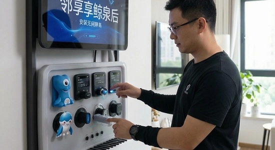 邻享鲸泉安装后无法联网怎么解决