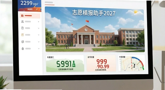 志愿填报助手2027高考界面展示