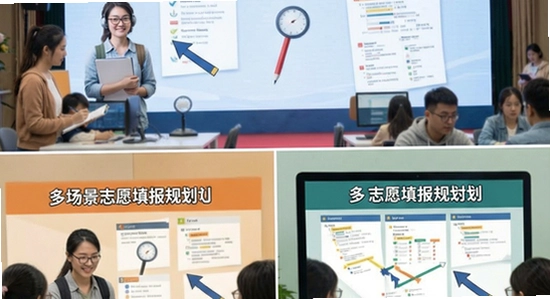多场景志愿填报规划展示